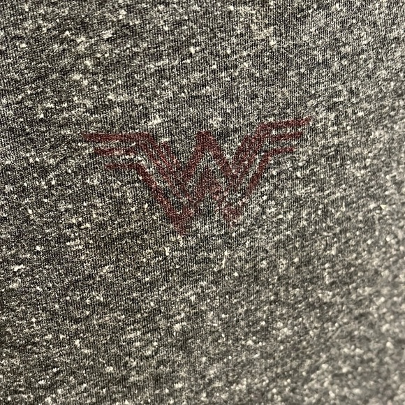 Wonder Woman Speckled Grey Short Sleeve Crewneck Top Size Small - Picture 4 of 7